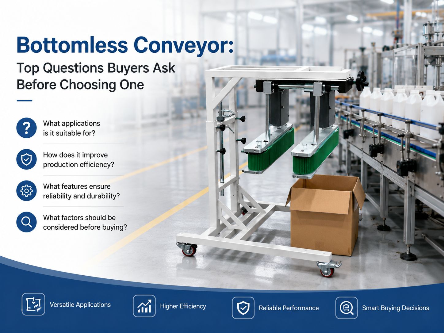 Bottomless Conveyor: Top Questions Buyers Ask Before Choosing One