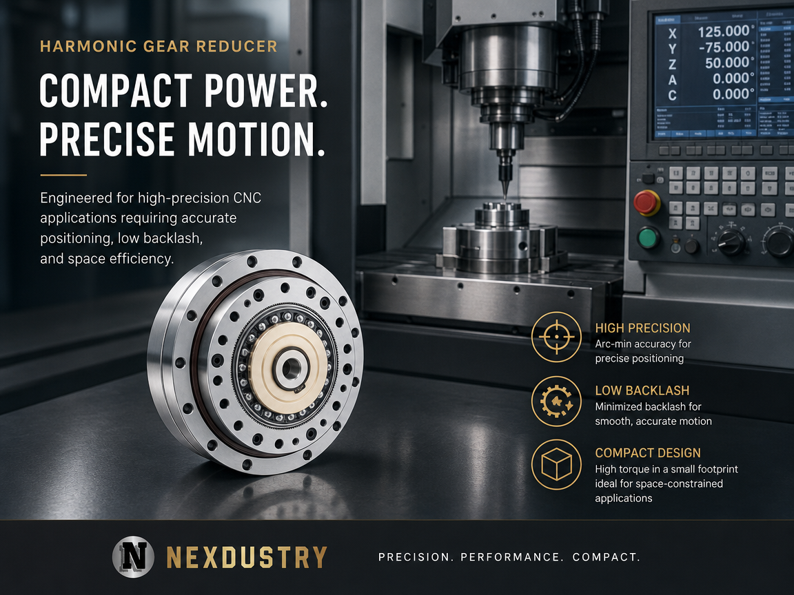 Harmonic Gear Reducer: A Complete Guide to Precision Motion in Machine Tool Applications What Is a Harmonic Gear Reducer?