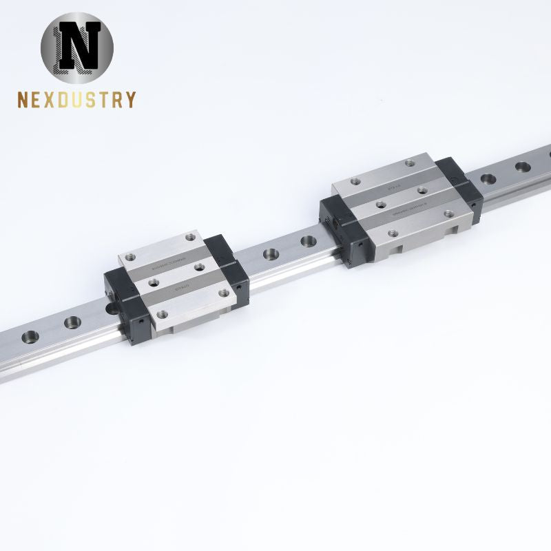 Nexdustry Ball Type Linear Guide Rails Flange Type Interchangeable With Hiwin