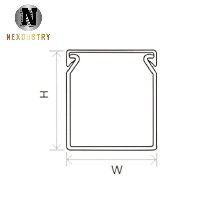 Nexdustry Narrow Slot PVC Trunking with One Slot Line